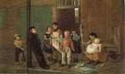 John George Brown Der Tyrann der Nachbarschaft Germany oil painting reproduction
